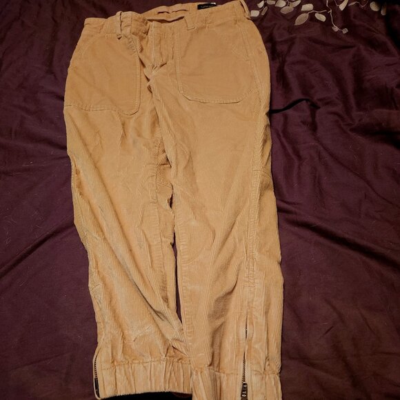 Banana Republic Fab corduroy, elastic & zips at cuff for sports tuck-in or boots - Picture 1 of 4
